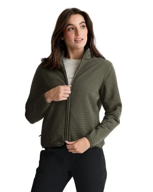 Free Fly - Women'S Gridback Fleece Jacket Designed to Dominate