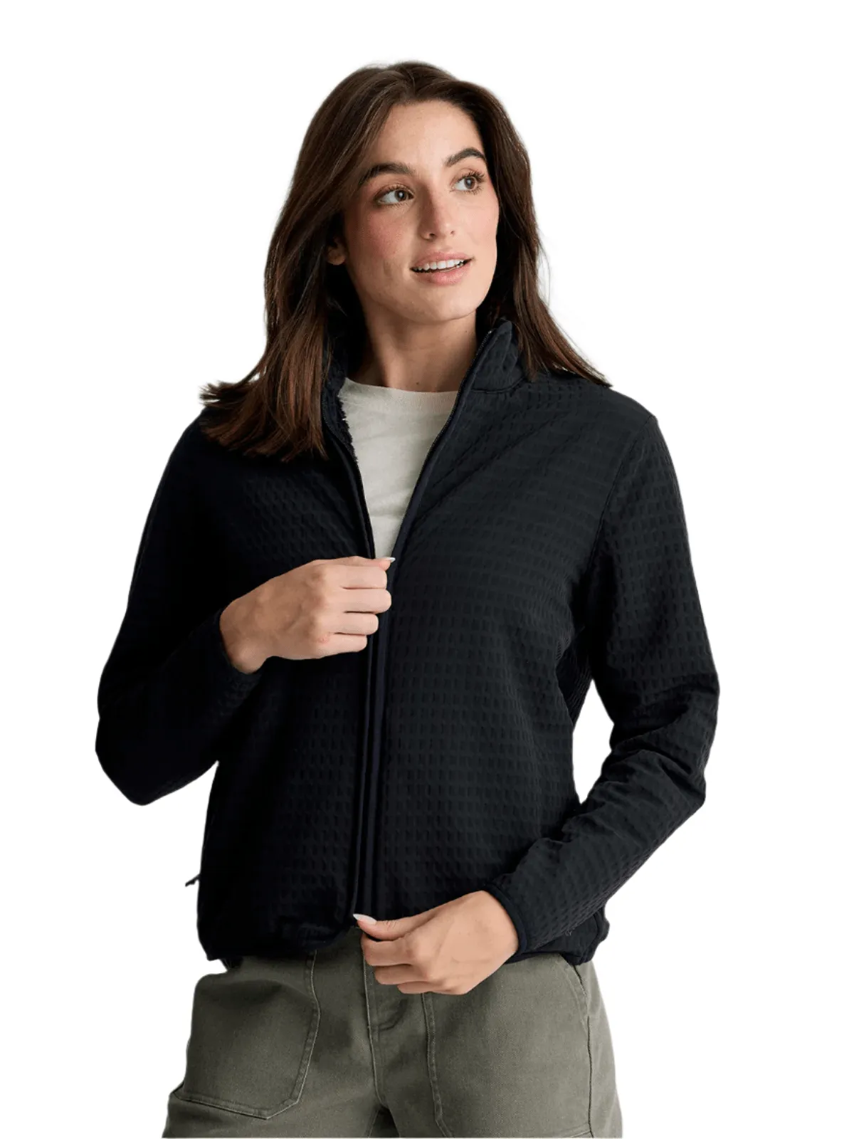 Free Fly - Women'S Gridback Fleece Jacket Affordable Performance Unleashed
