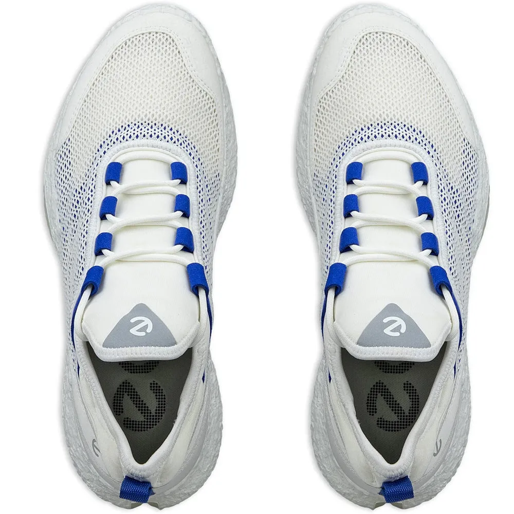 Ecco Biom Hybrid 5 Textile Spikeless Shoes - White/Virtual Christmas Day Sale