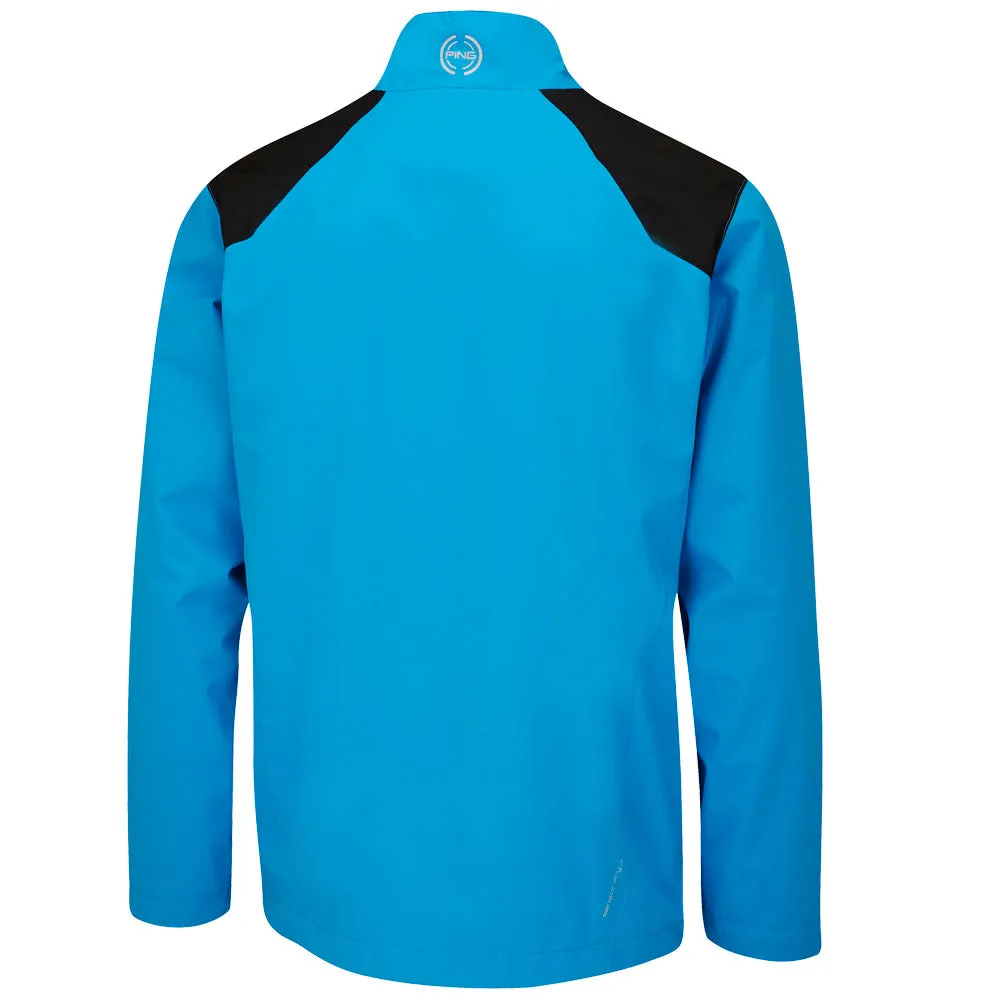 Ping Sensordry S2 Waterproof Jacket - Euro Blue/Black Chase What Moves You Push Beyond Limits