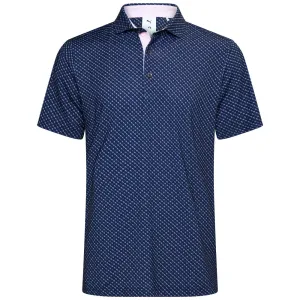 Redefine Classic Puma X Ap Micro Umbrellas Polo Shirt - Deep Navy