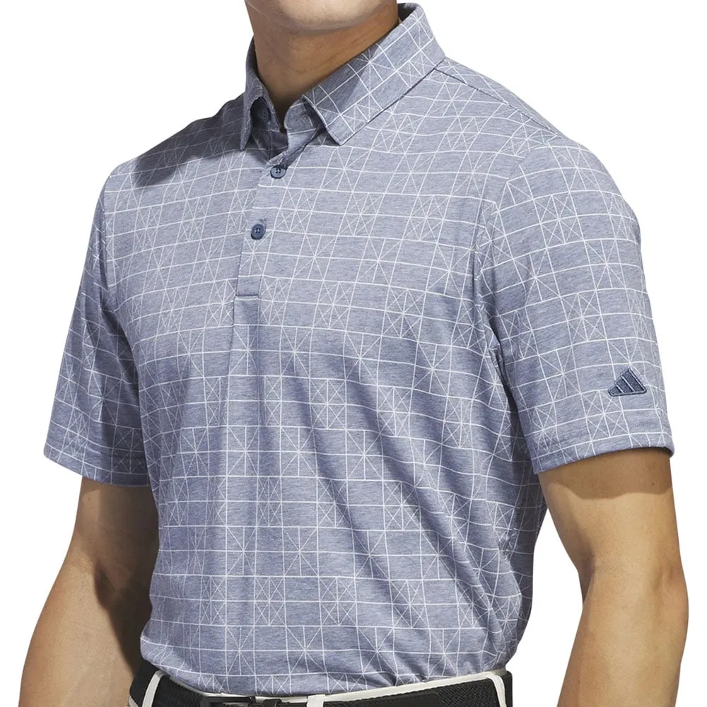 Adidas Go-To Novelty Polo Shirt - Preloved Ink Fearlessly You Made to Move