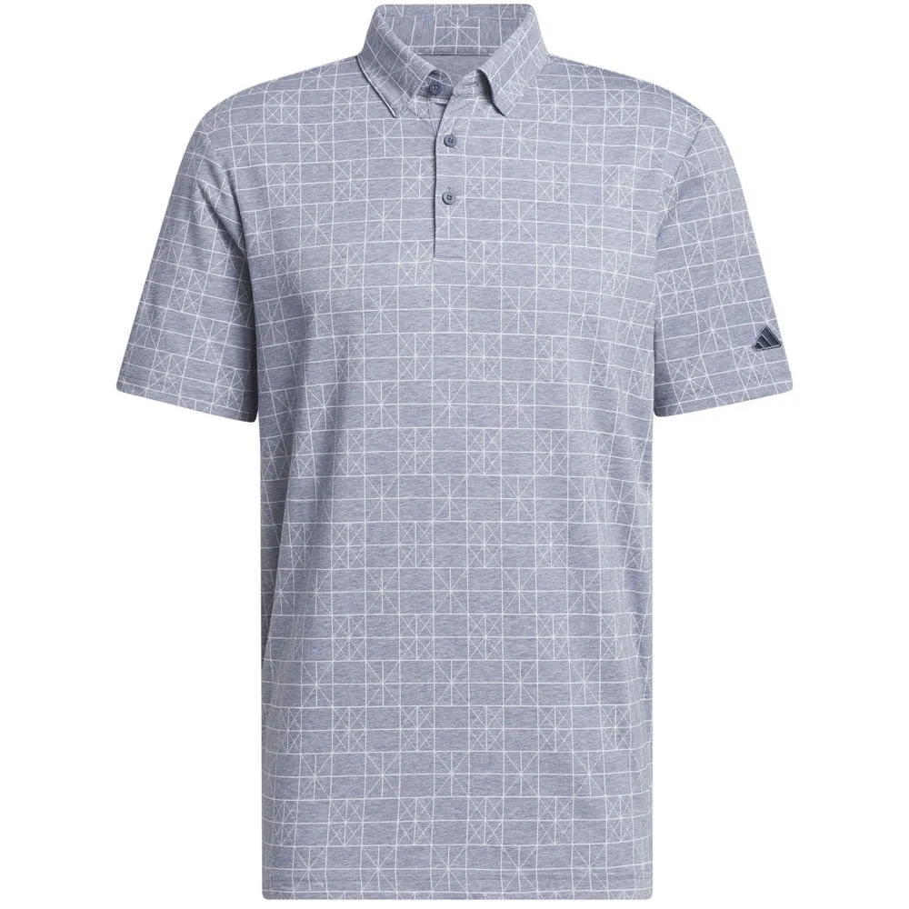 Steal Adidas Go-To Novelty Polo Shirt - Preloved Ink