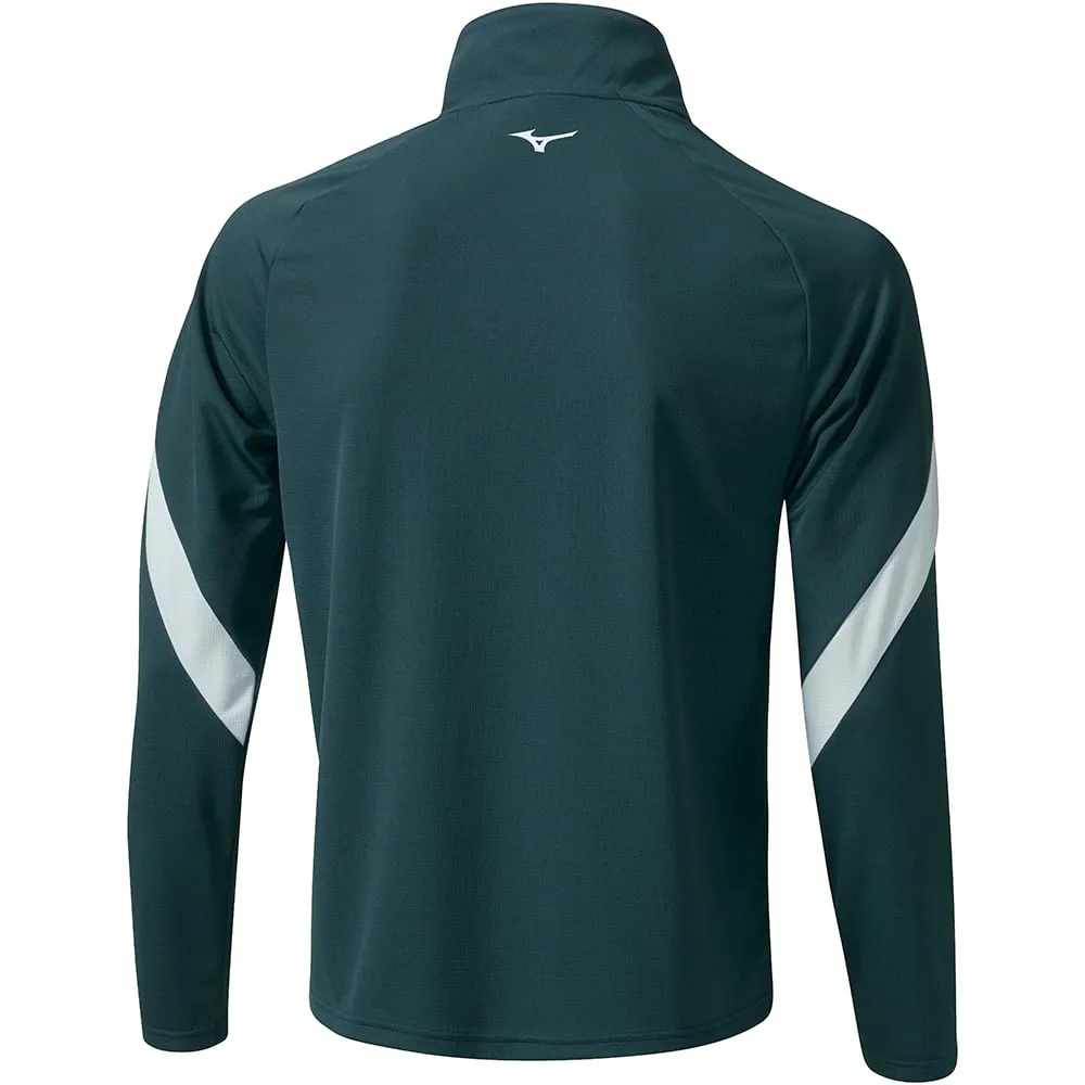 Valentine's Day Sale Mizuno Breath Thermo Drop 1/4 Zip Pullover - Navy
