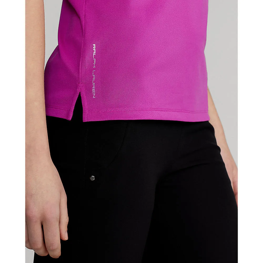 Rlx Ralph Lauren Women'S Tour Performance Sleeveless Golf Shirt - Bright Pink Black Friday Sale Made to Move