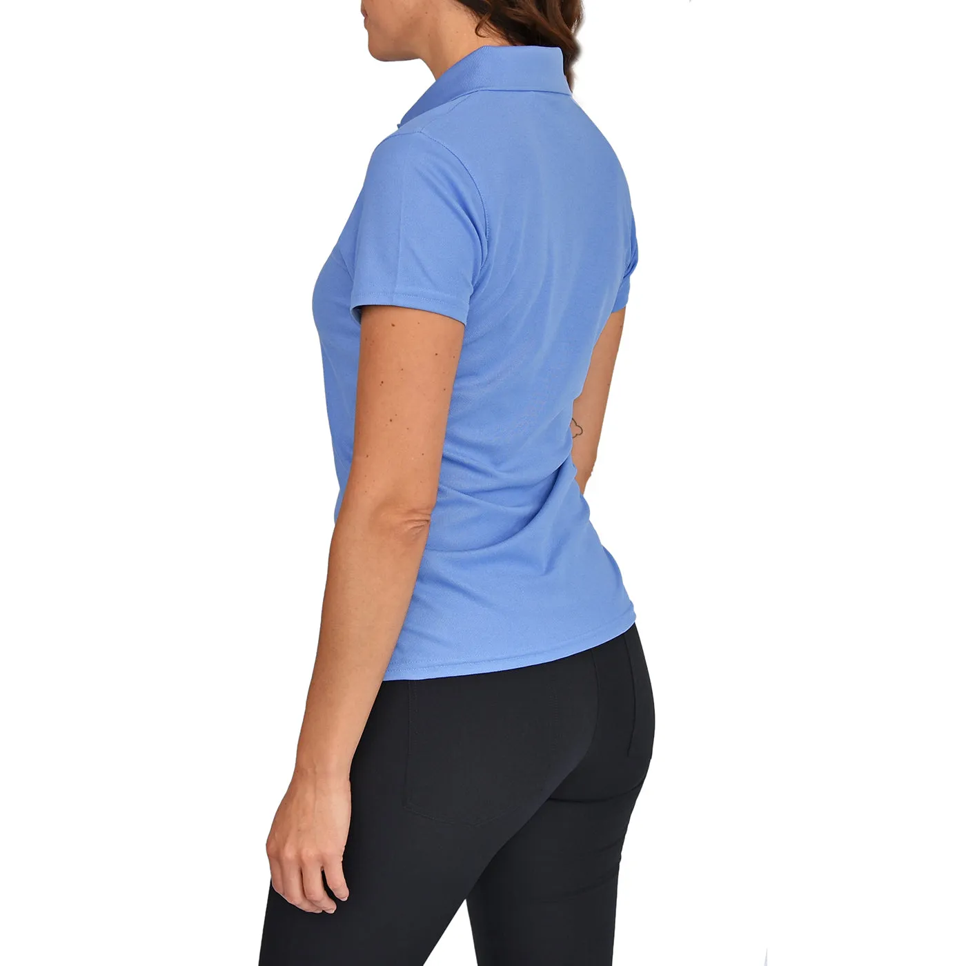 Glenmuir Women'S Paloma Golf Shirt - Light Blue Christmas Day Sale Back To School Sale