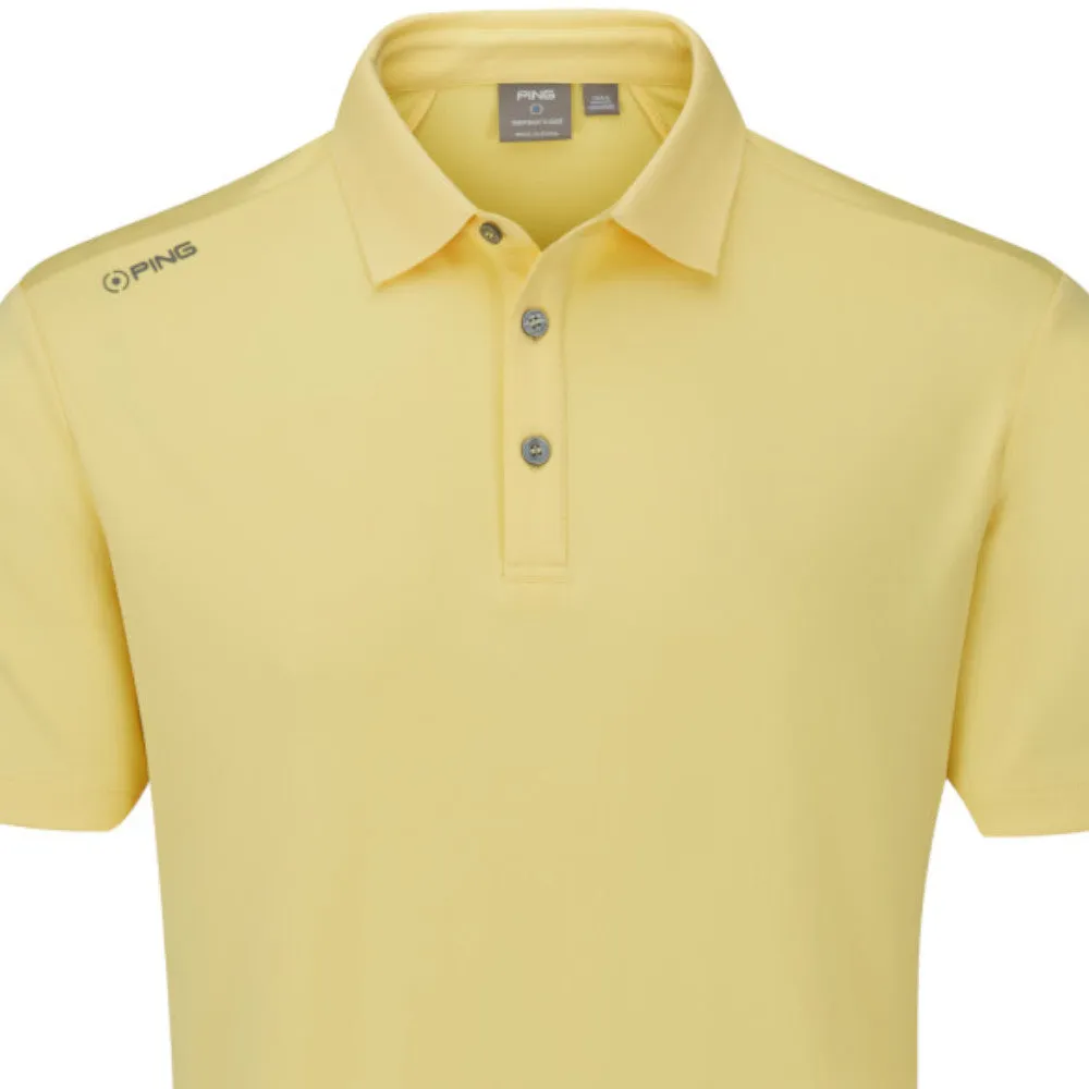 Confidence Starts Here Christmas Day Sale Ping Lindum Polo Shirt - Lemon