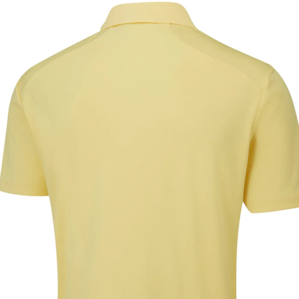 Built to Move You Ping Lindum Polo Shirt - Lemon