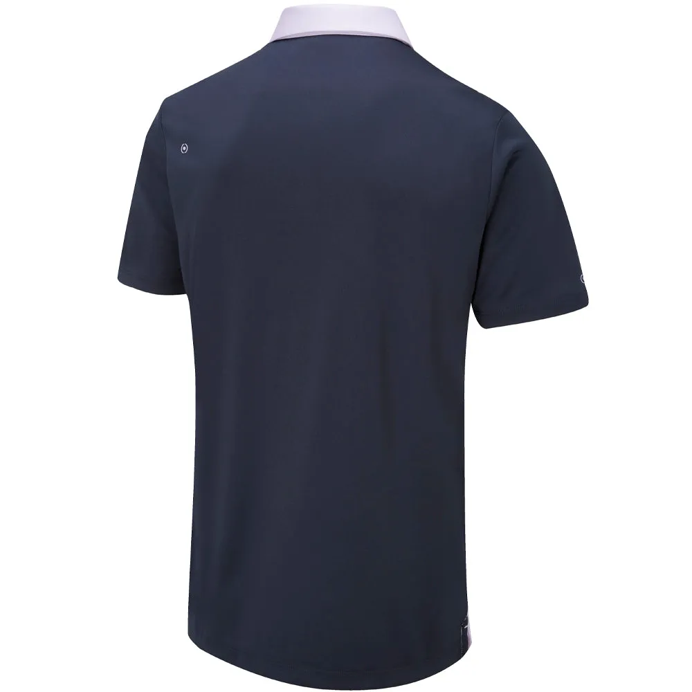 Ping Morten Sensorcool Polo Shirt - Cool Lilac/Navy Loud Looks, Smooth Moves Break Boundaries