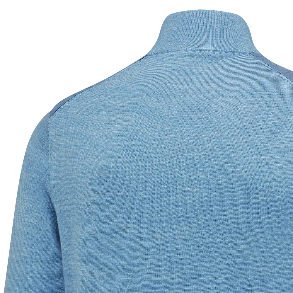 Ping Randle 1/4 Zip Midlayer - Stone Blue Marl Holiday Sale Independence Day Sale