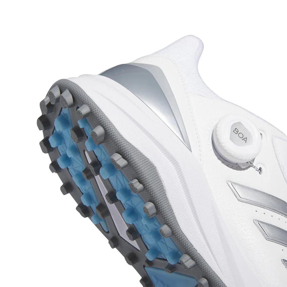 Adidas Solarmotion 24 Boa Spikeless Waterproof Shoes - Ftwr White/Silver Met./Blue Burst Walk with Purpose Black Friday Sale