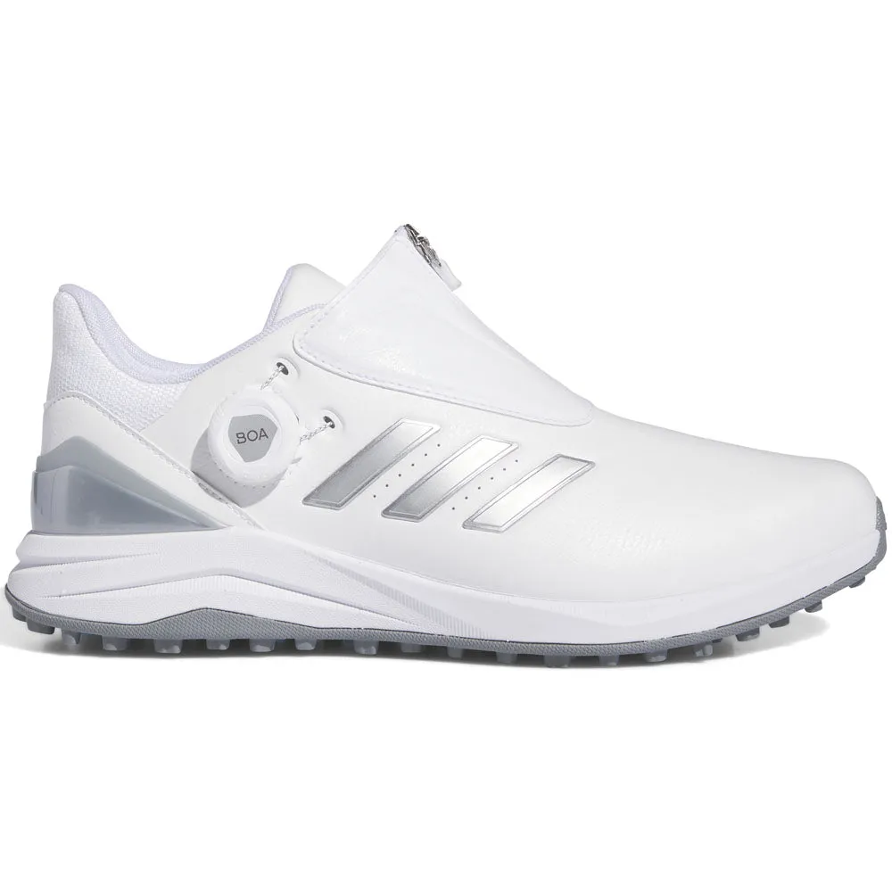 Adidas Solarmotion 24 Boa Spikeless Waterproof Shoes - Ftwr White/Silver Met./Blue Burst Move Beyond Ordinary Confidence Starts Here