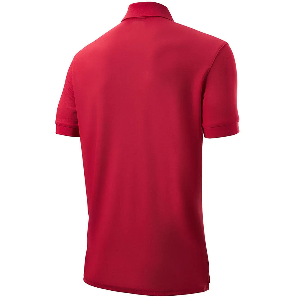 Wilson Authentic Polo Shirt - Red Push Beyond Limits Limited Time Offer