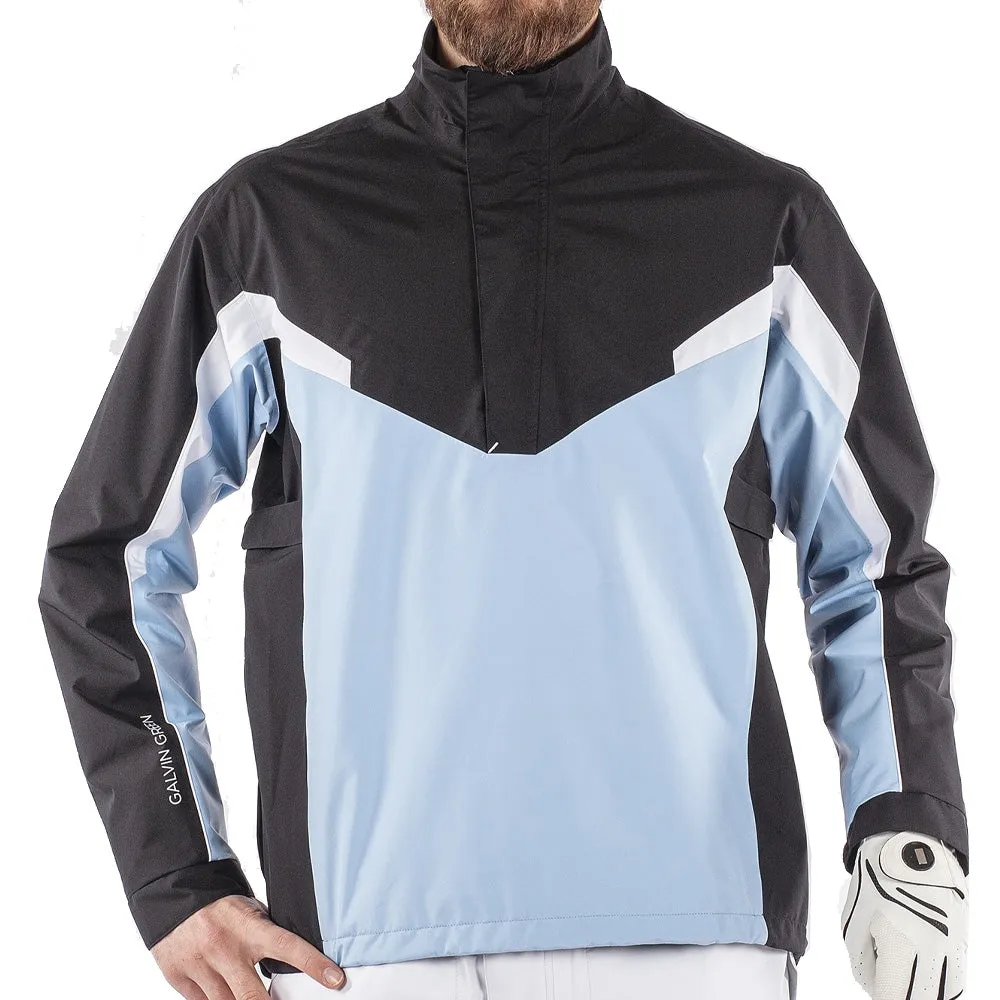 Galvin Green Abe Gore-Tex 1/2 Zip Waterproof Jacket - Blue Bell/Black/White Unleash Your Power Dress from the Feet Up