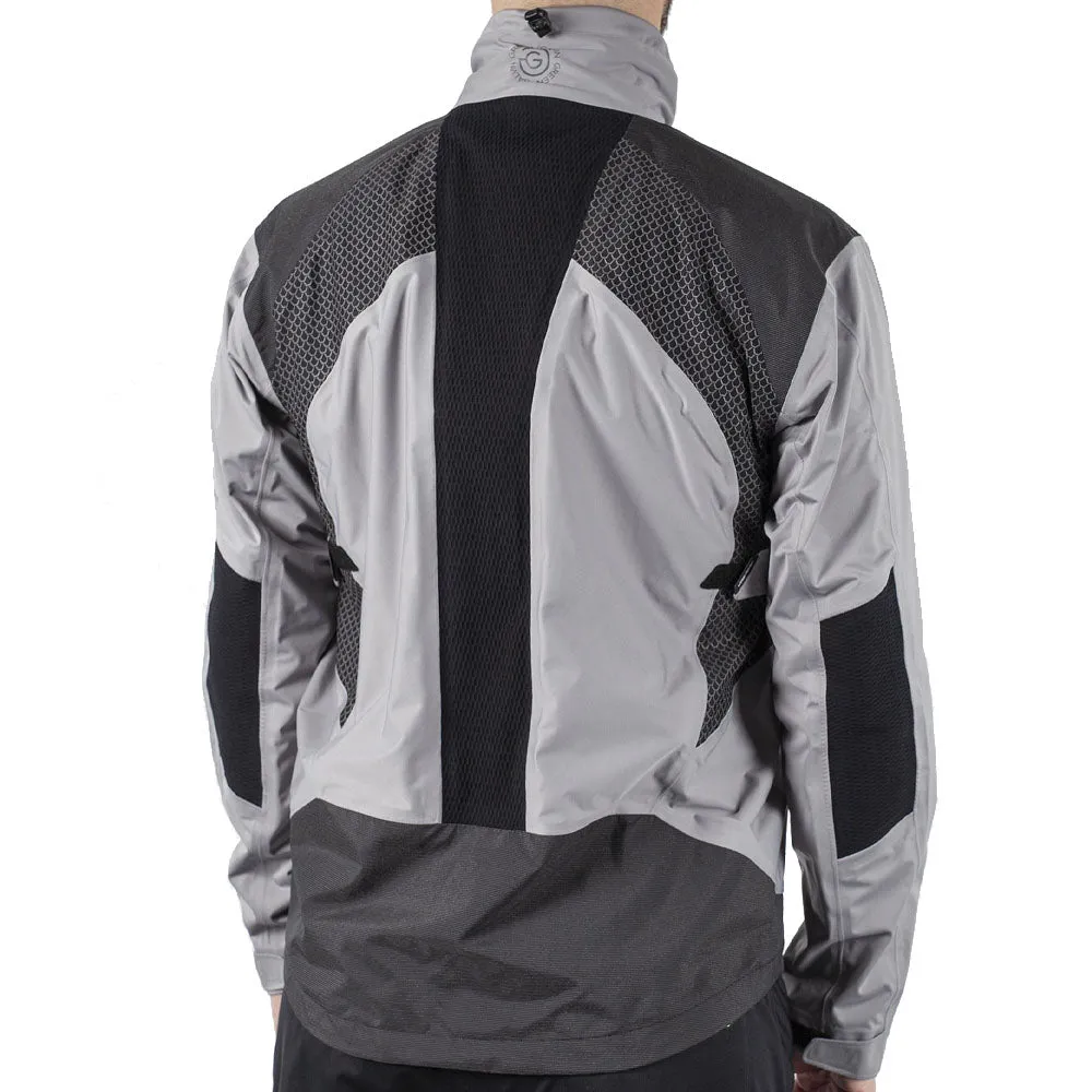 Step Out Boldly Galvin Green Action Gore-Tex C-Knit Waterproof Jacket - Sharkskin/Black