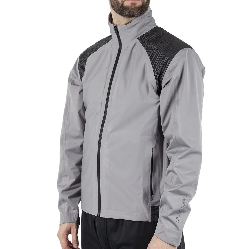 Make a Statement Rule the Streets Galvin Green Action Gore-Tex C-Knit Waterproof Jacket - Sharkskin/Black