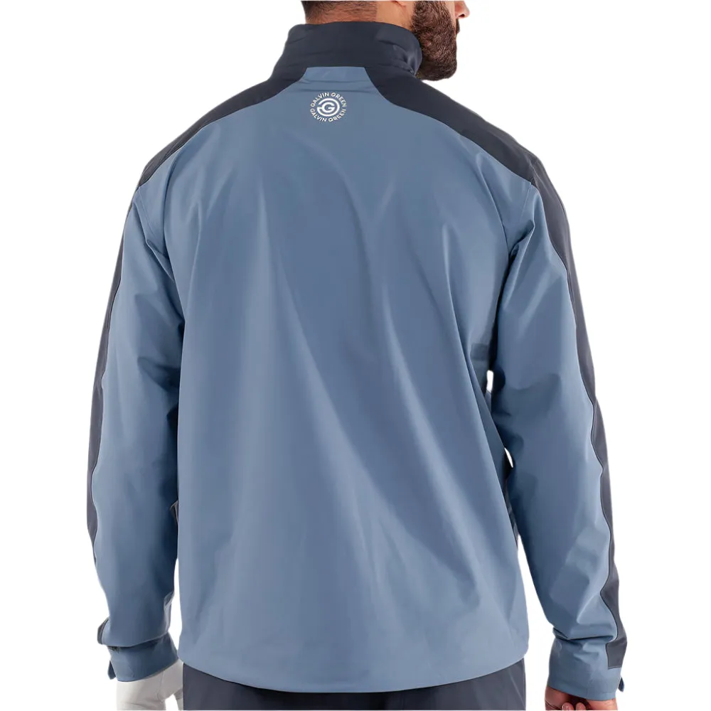 Galvin Green Adam 1/4 Zip Waterproof Jacket - Moonlight Blue/Navy Black Friday Deal Chase What Moves You