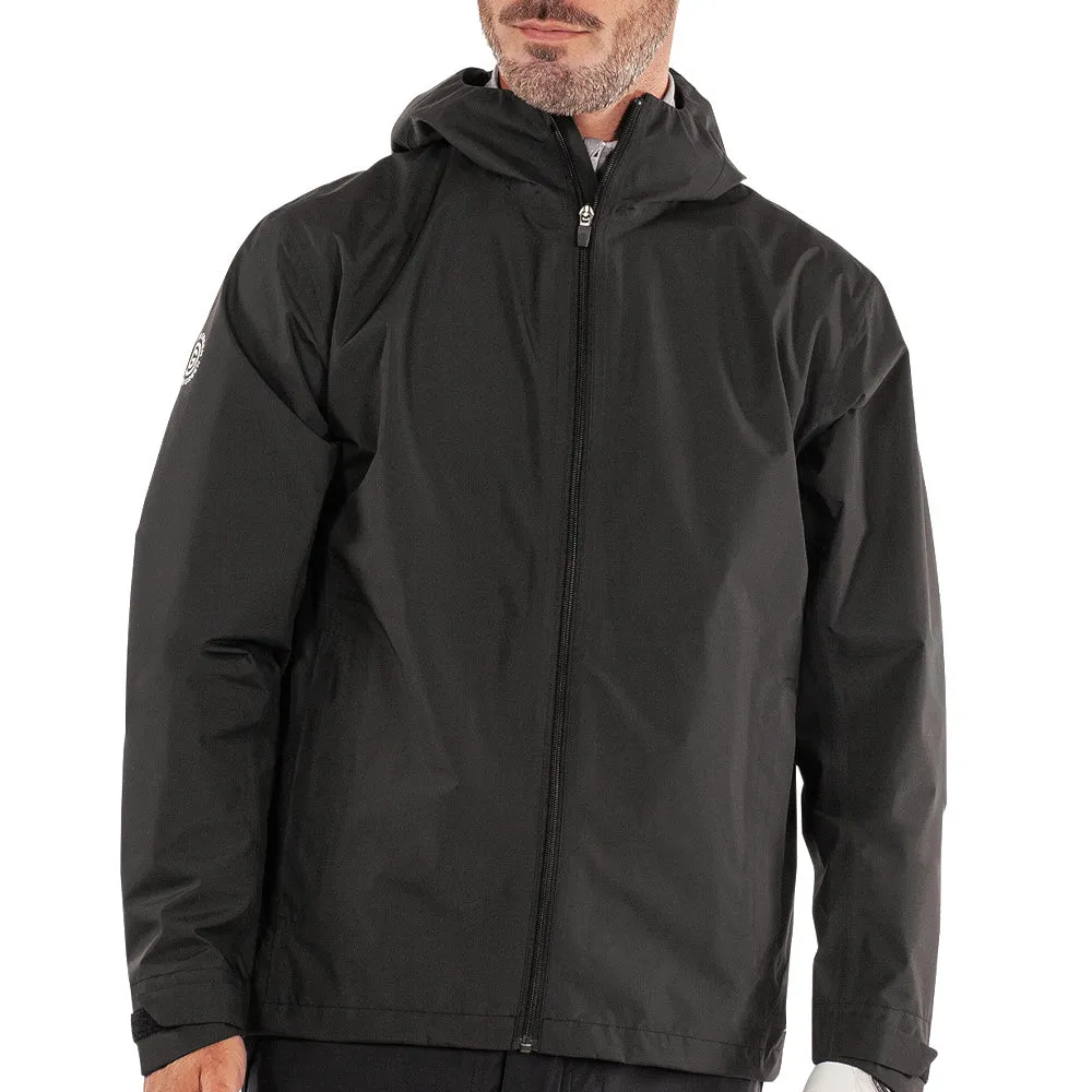 Galvin Green Akron Waterproof Hooded Jacket - Black Built to Move You Designed to Dominate