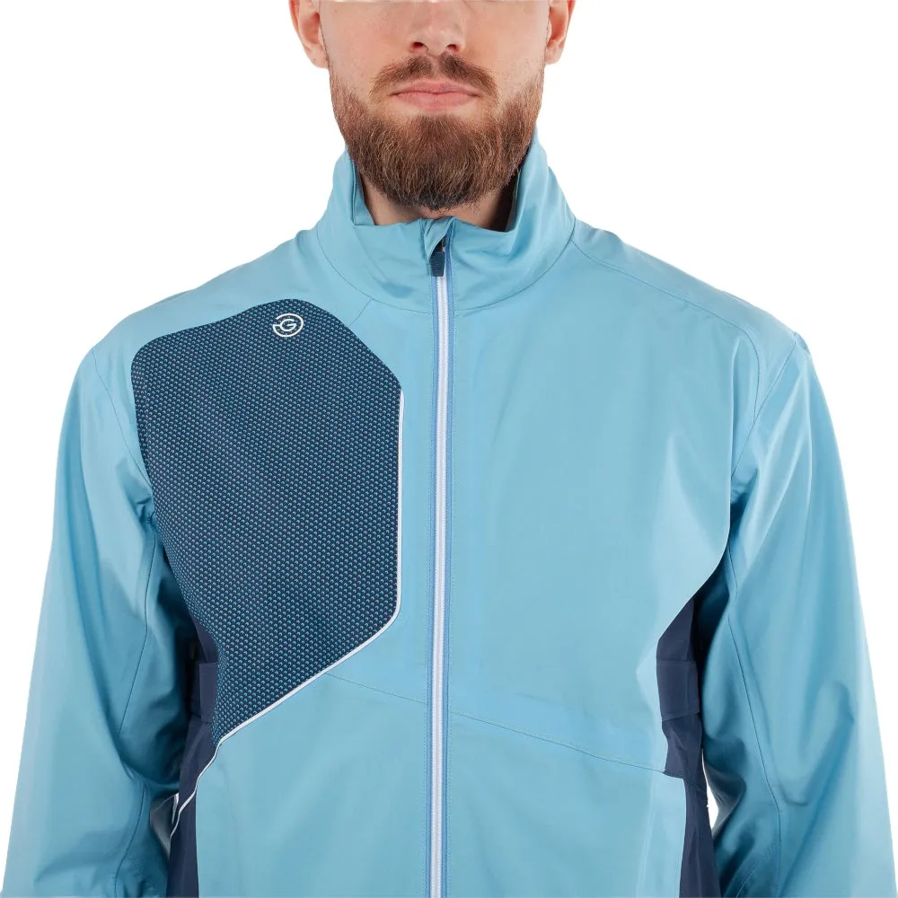 Galvin Green Ames Waterproof Dryvr Jacket - Alaskan Blue/Navy Christmas Day Sale Be Unstoppable