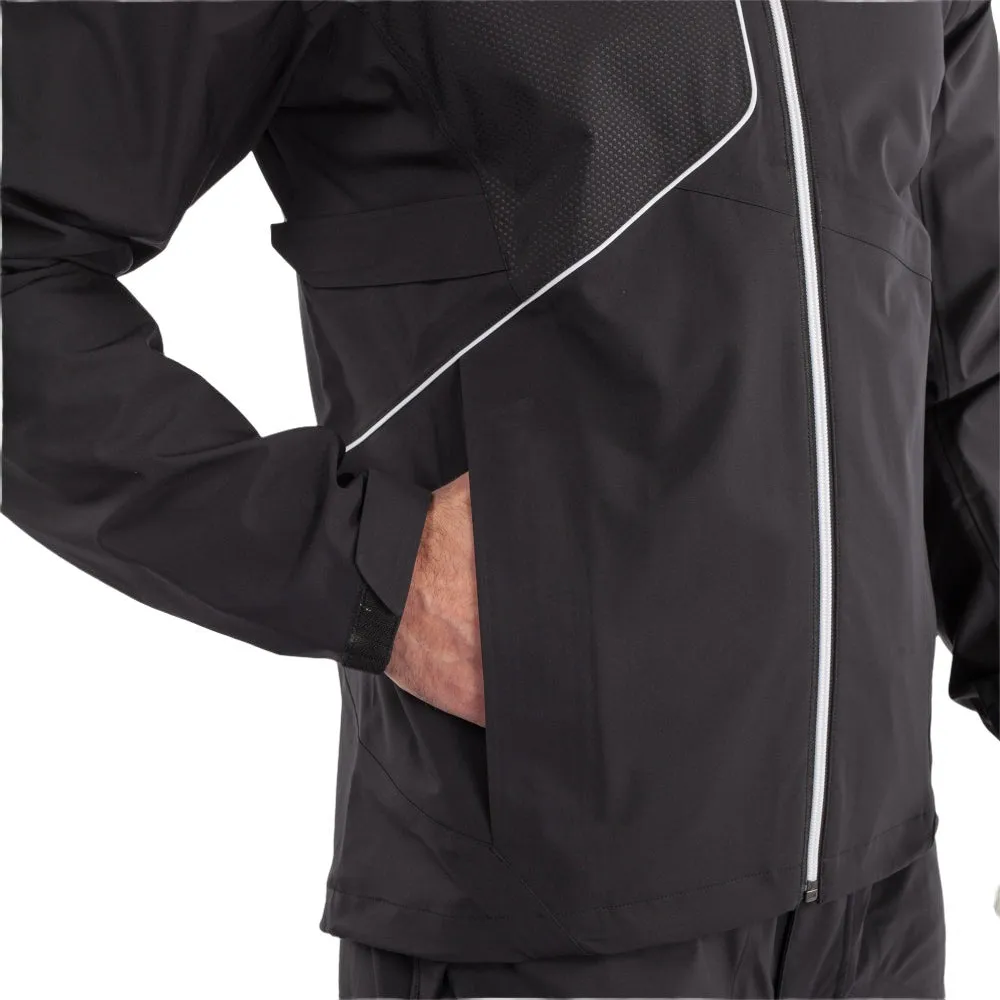 Step into the Beat Galvin Green Ames Waterproof Dryvr Jacket - Black/White