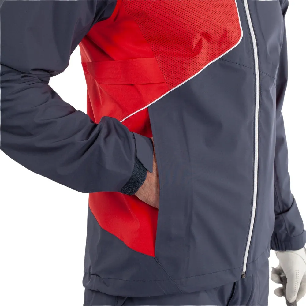 Own the Streets Galvin Green Ames Waterproof Dryvr Jacket - Navy/Red