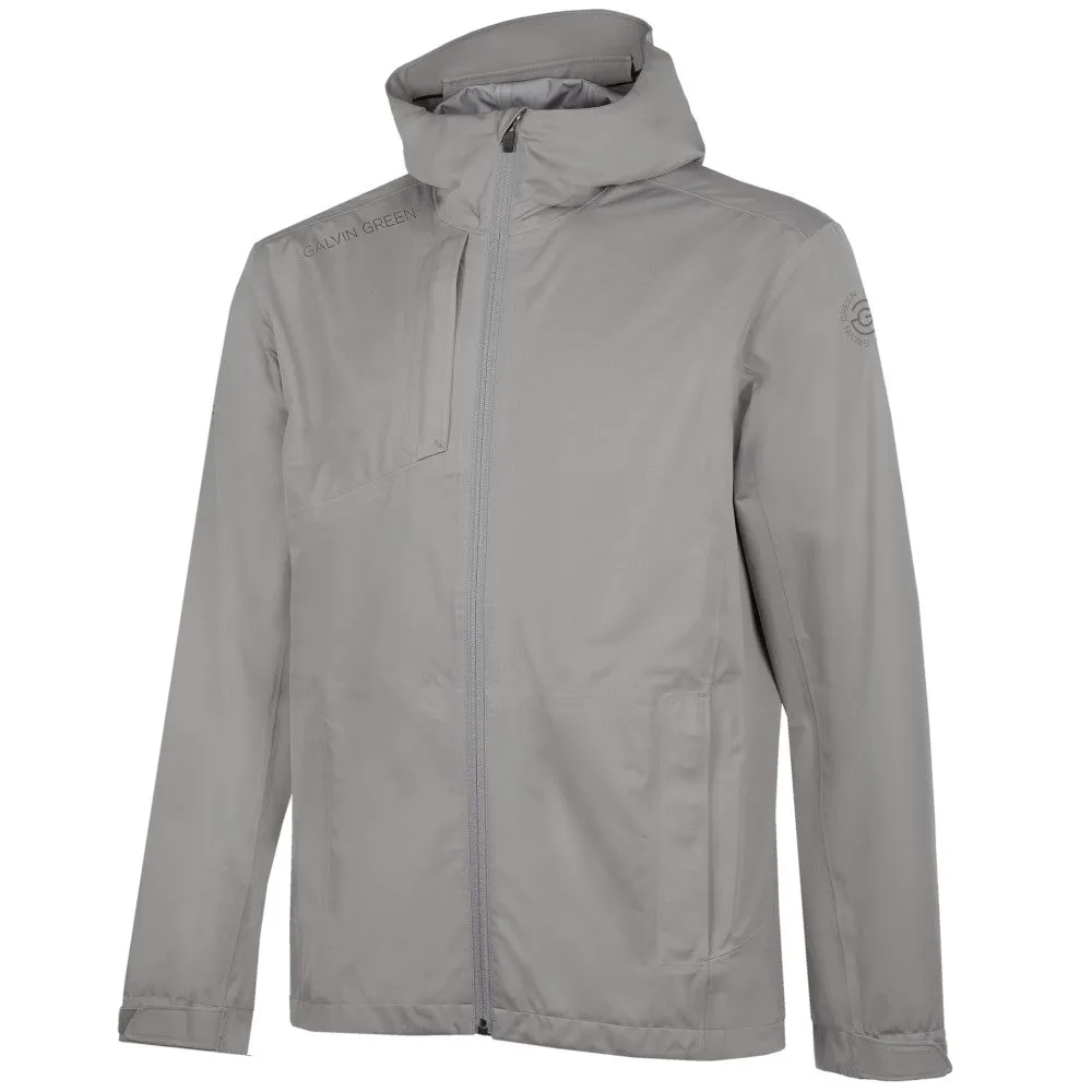 Special Offer Never Just Walk Galvin Green Amos Waterproof Hooded Jacket - Sharkskin