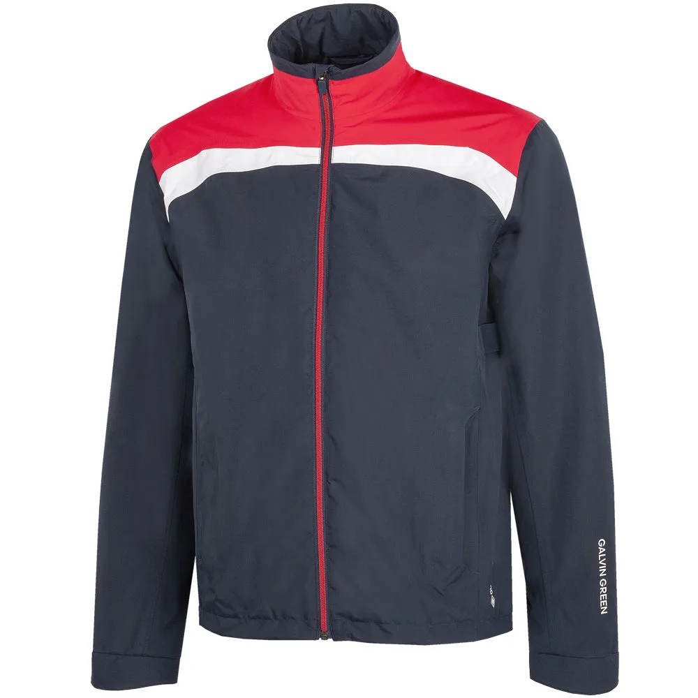 Galvin Green Anton Waterproof Dryvr Jacket - Navy/Red Walk with Power Style Meets Power