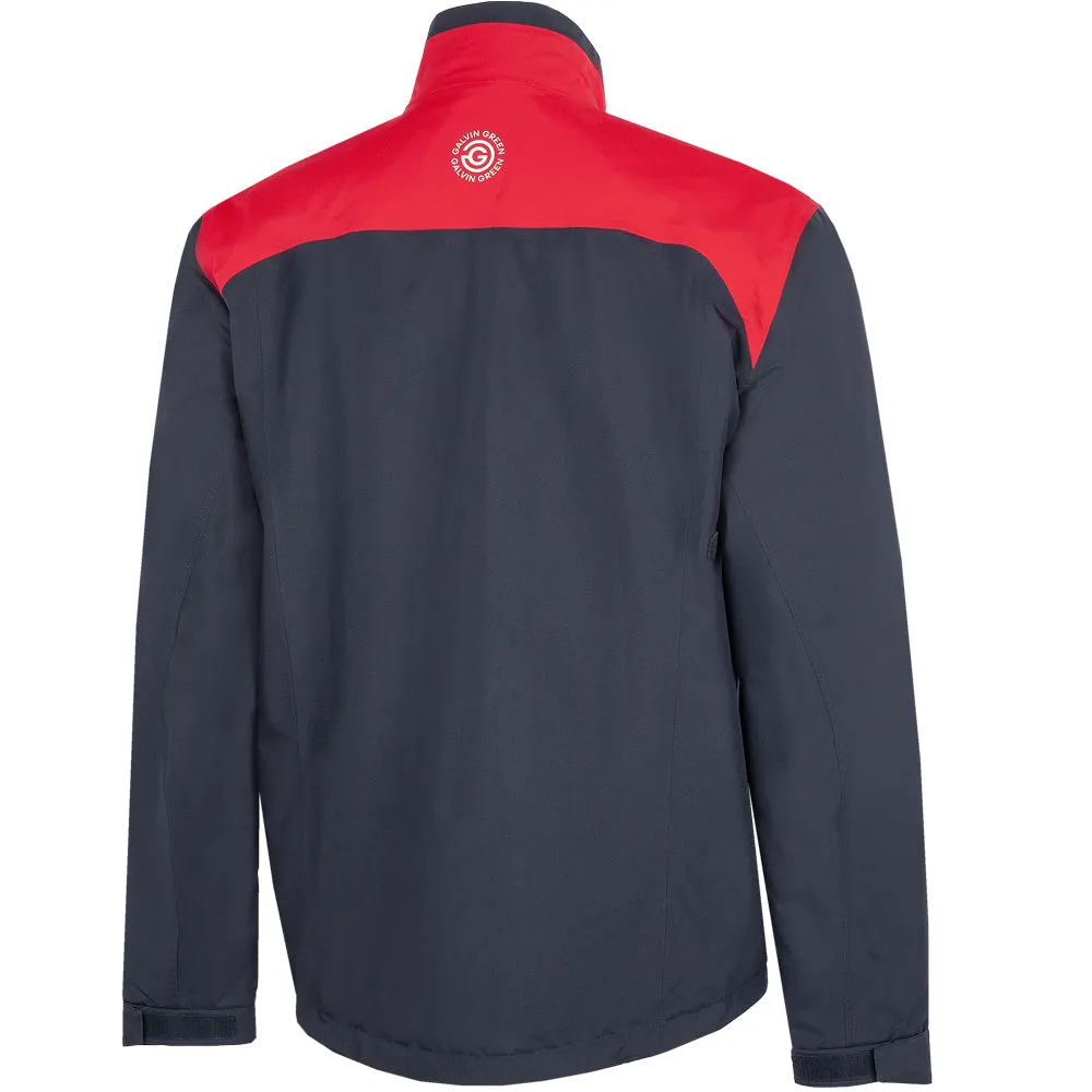 Stride with Confidence Steal Galvin Green Anton Waterproof Dryvr Jacket - Navy/Red