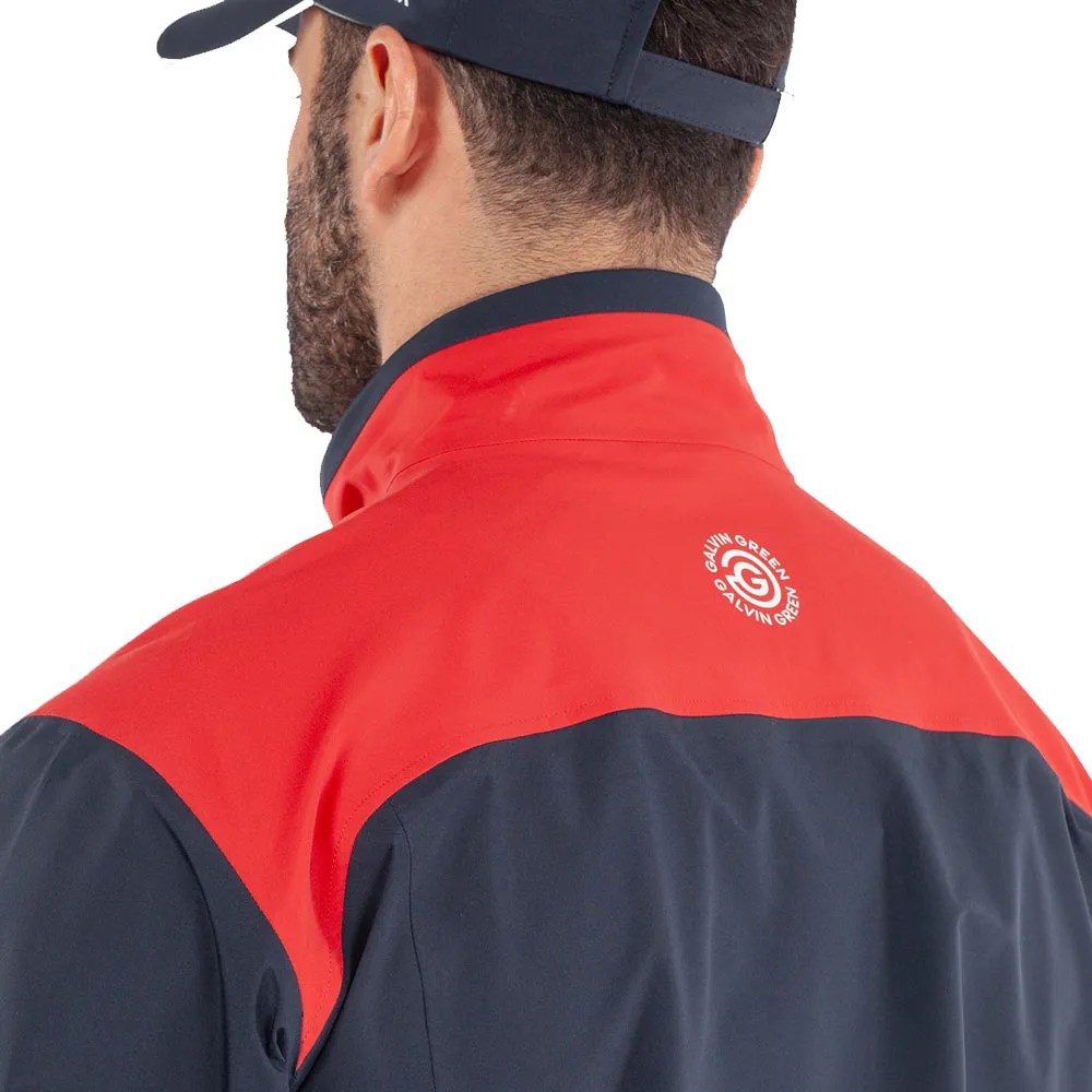 Fuel Your Fire Holiday Sale Galvin Green Anton Waterproof Dryvr Jacket - Navy/Red