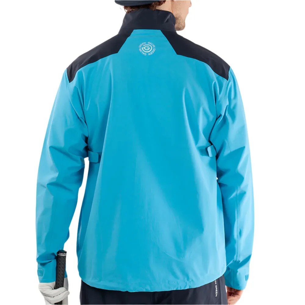 Galvin Green Ashford 1/2 Zip Gore-Tex Waterproof Jacket - Aqua/Navy/White Move Like You Mean It
