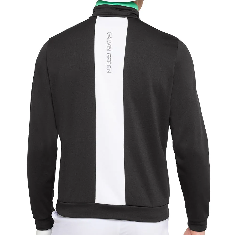 All Eyes on You Memorial Day Sale Galvin Green Dario Full Zip Mid Layer - Black/White