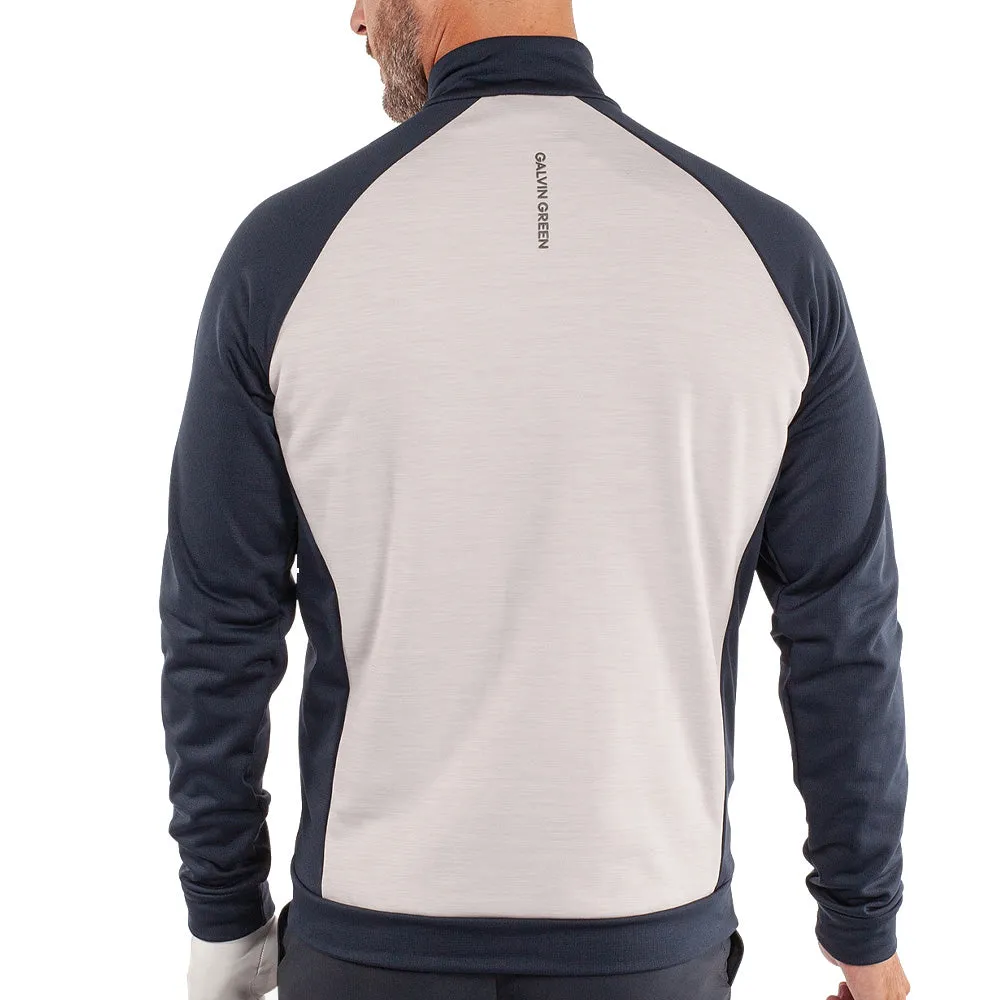 Galvin Green Darwin Full Zip Pullover - Cool Grey/Navy Sweetest Day Sale