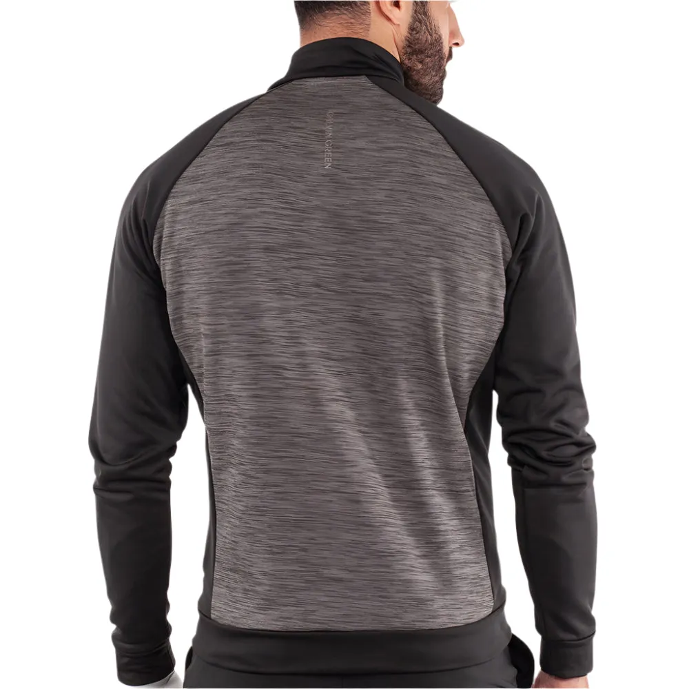 Holiday Sale Galvin Green Darwin Full Zip Pullover - Forged Iron/Black