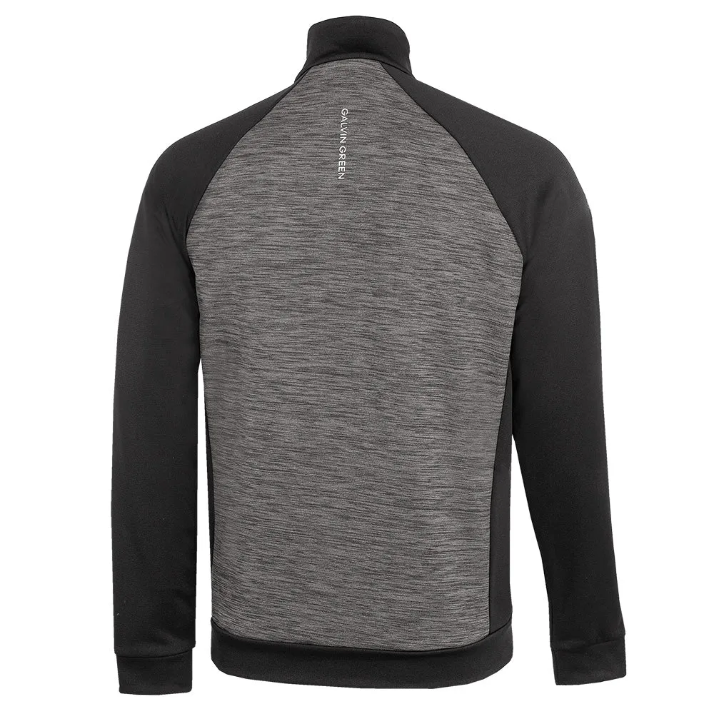 Move Like You Mean It Empower Your Journey Galvin Green Darwin Full Zip Pullover - Forged Iron/Black