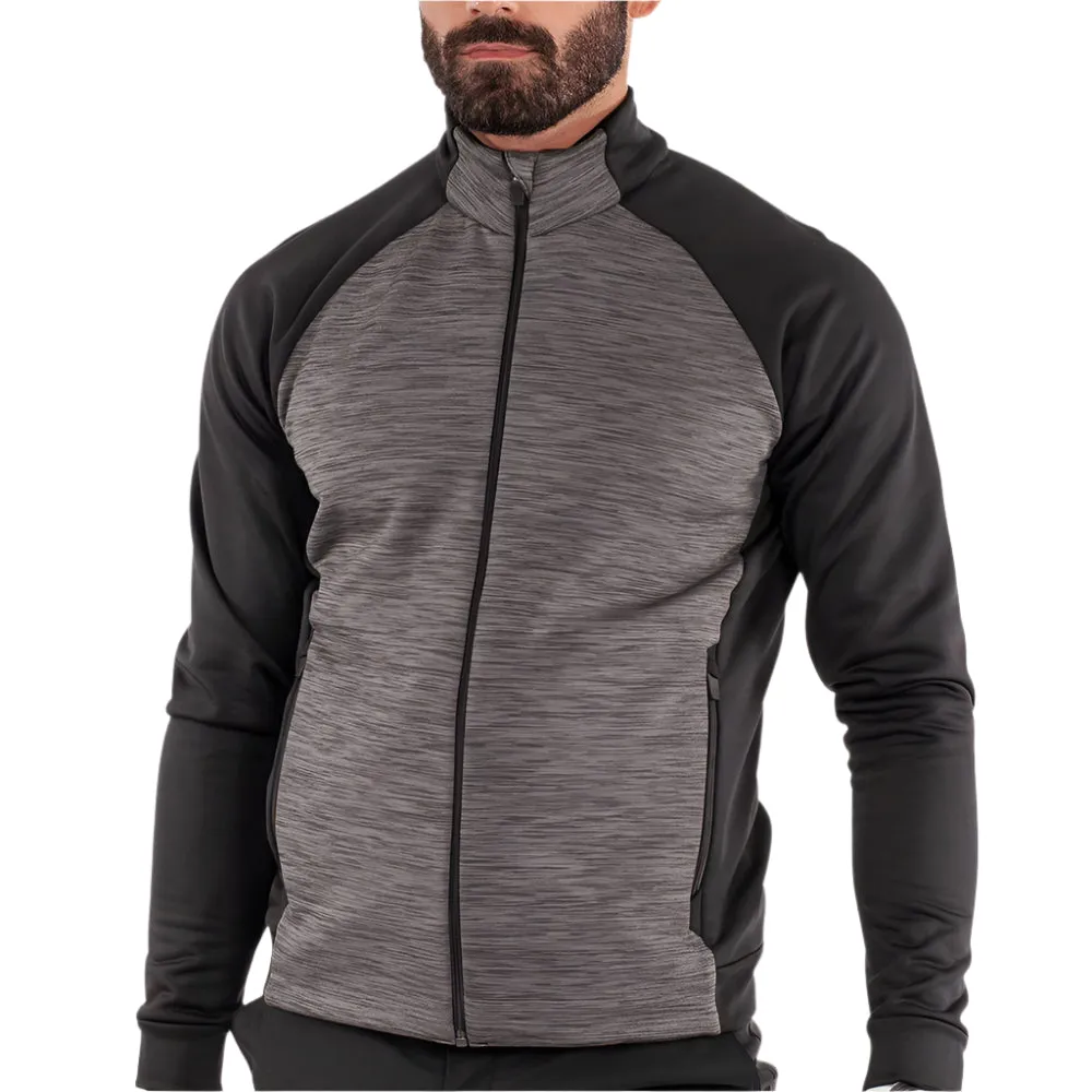Thanksgiving Day Sale Cyber Monday Sale Galvin Green Darwin Full Zip Pullover - Forged Iron/Black