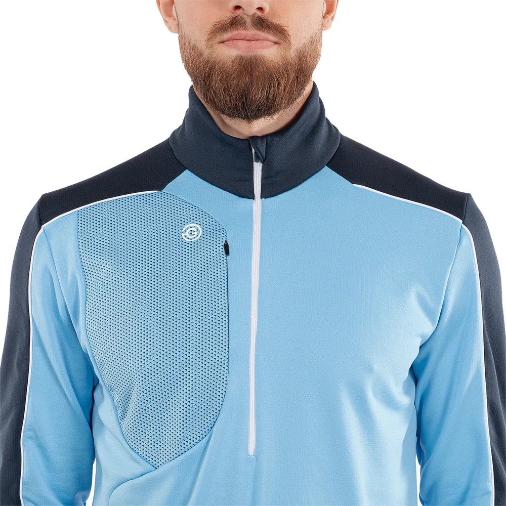 Flash Sale Big Savings Galvin Green Dave 1/4 Zip Pullover - Alaskan Blue/Navy