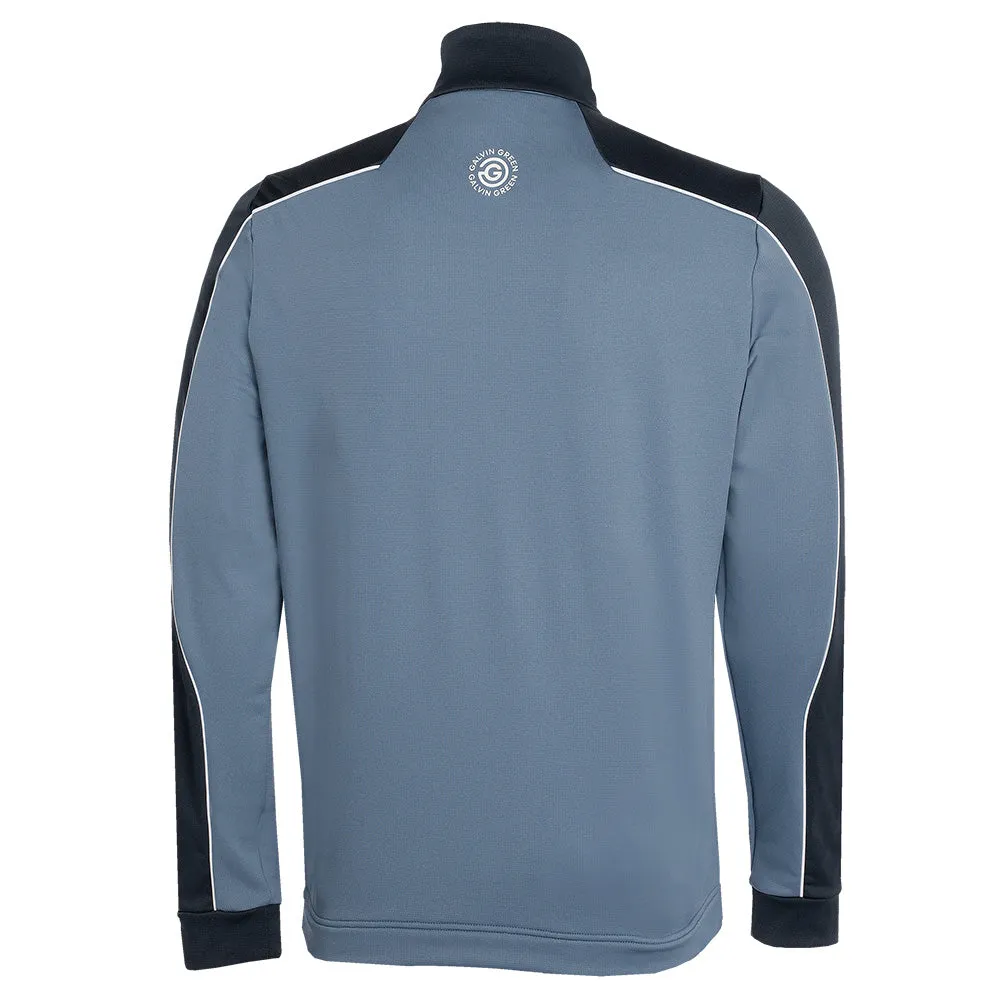Galvin Green Dave 1/4 Zip Pullover - Moonlight Blue/Navy Limited Time Offer Own the Moment
