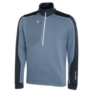 Galvin Green Dave 1/4 Zip Pullover - Moonlight Blue/Navy Born to Stand Out Back To School Sale