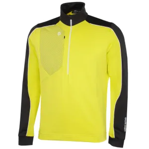 Dare to Lead Galvin Green Dave 1/4 Zip Pullover - Sunny Lime/Black