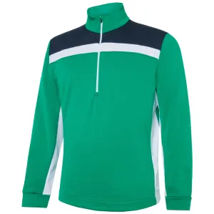 Galvin Green Dean 1/2 Zip Pullover - Navy/Golf Green Not for the Ordinary Big Savings