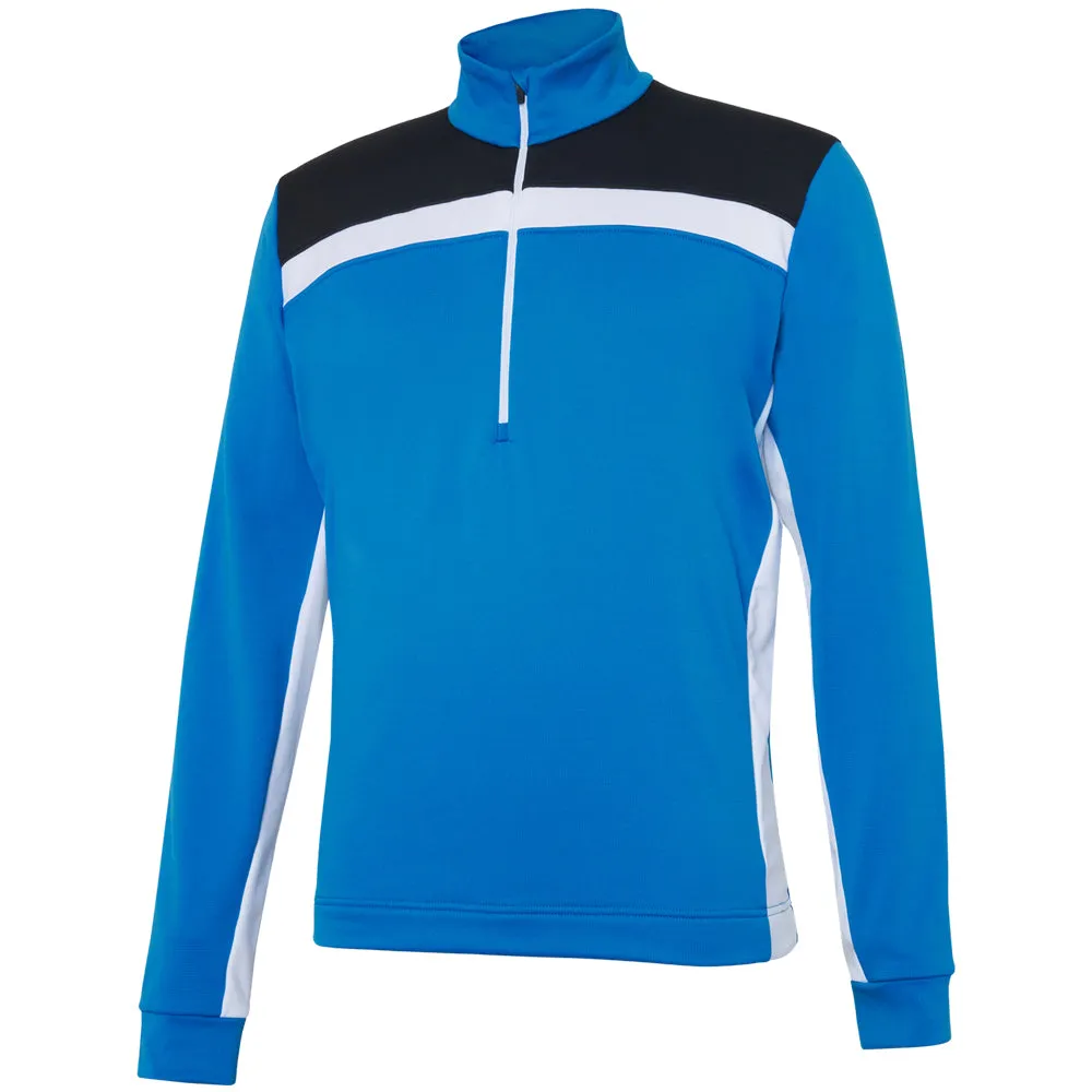 Galvin Green Dean 1/2 Zip Pullover - Royal Blue /Black Holiday Sale New Year's Eve Sale