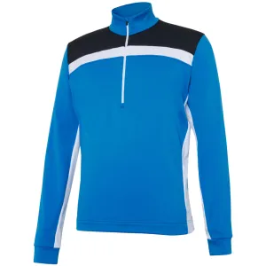 Galvin Green Dean 1/2 Zip Pullover - Royal Blue /Black Holiday Sale New Year's Eve Sale