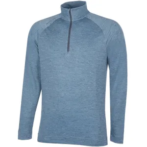 Confidence Starts Here Galvin Green Dion 1/4 Zip Pullover - Blue Melange