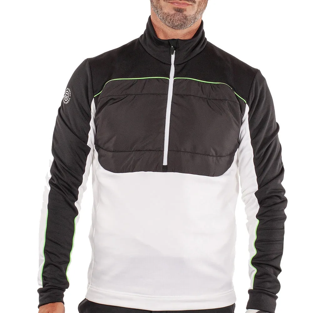 Be Unstoppable Not for the Ordinary Galvin Green Douglas 1/4 Zip Pullover - White/Black