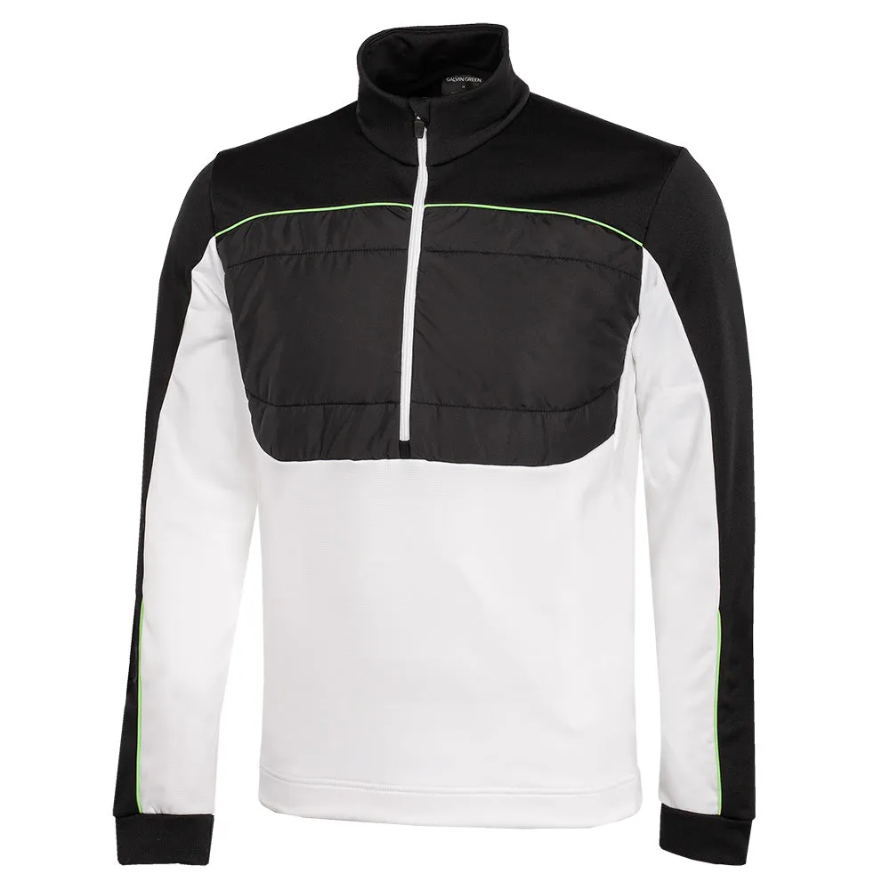 Lead with Style Galvin Green Douglas 1/4 Zip Pullover - White/Black