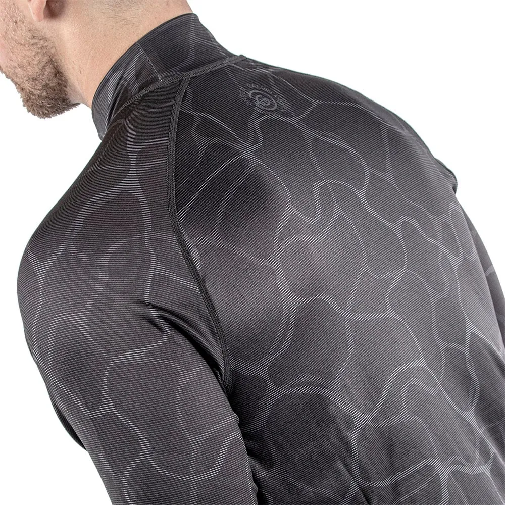 Fearlessly You Unleash Your Power Galvin Green Ethan Thermal Base Layer - Black/Sharkskin