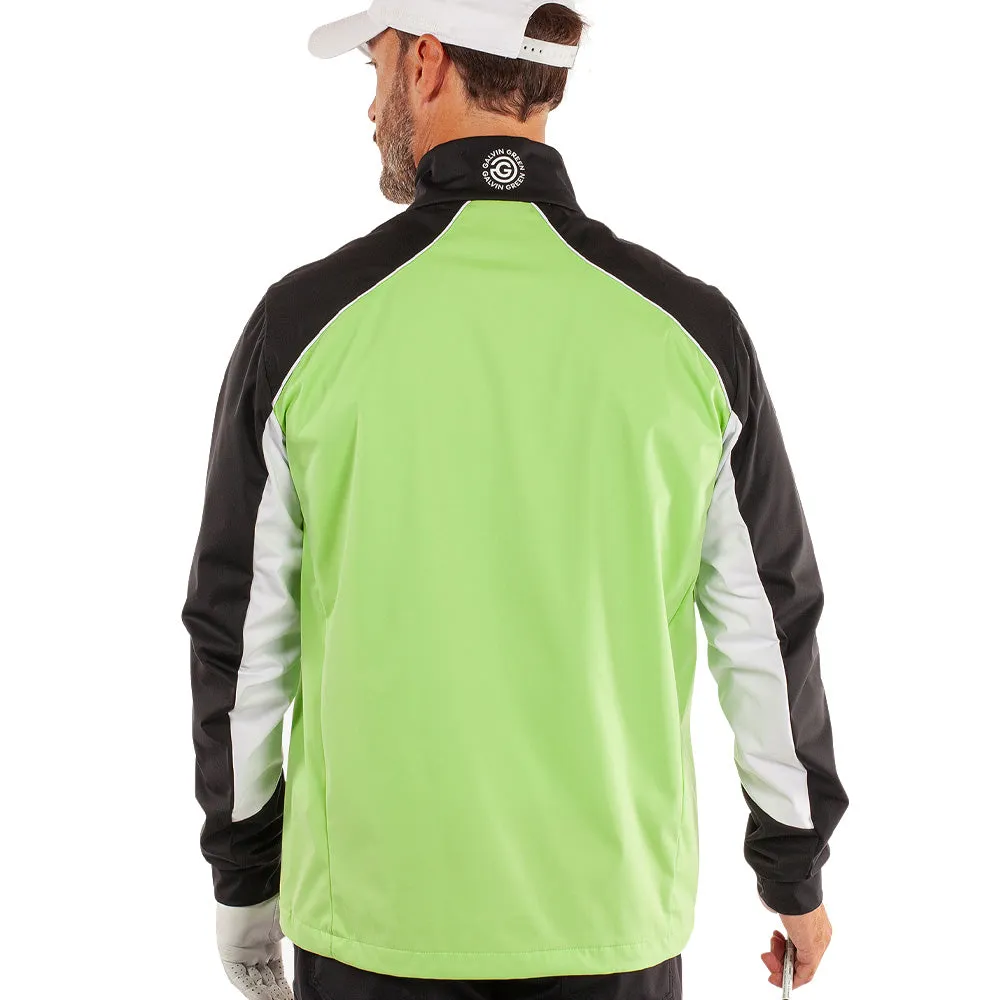 Galvin Green Laurent Windproof Pullover Jacket - Fresh Green/Black Walk Tall Footwear for the Fearless