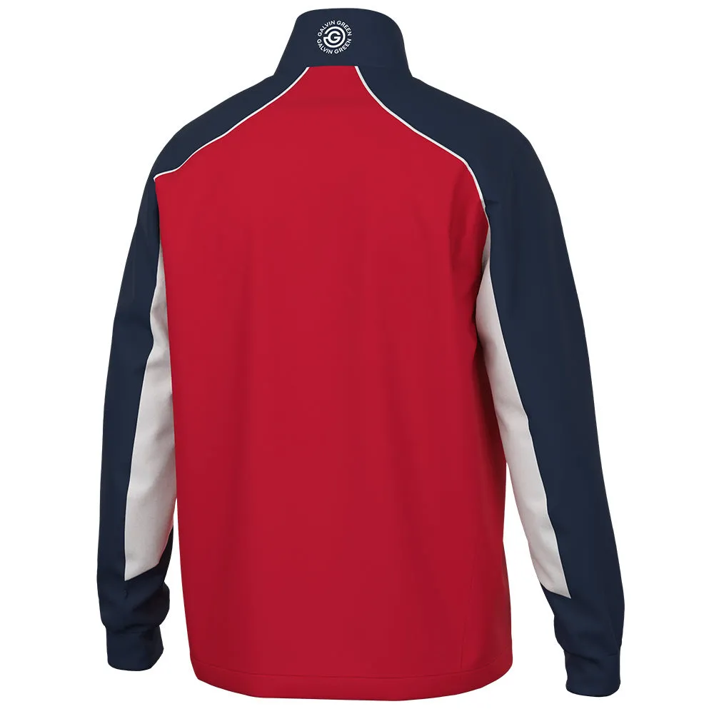 Galvin Green Laurent Windproof Pullover Jacket - Red/Navy Own the Streets