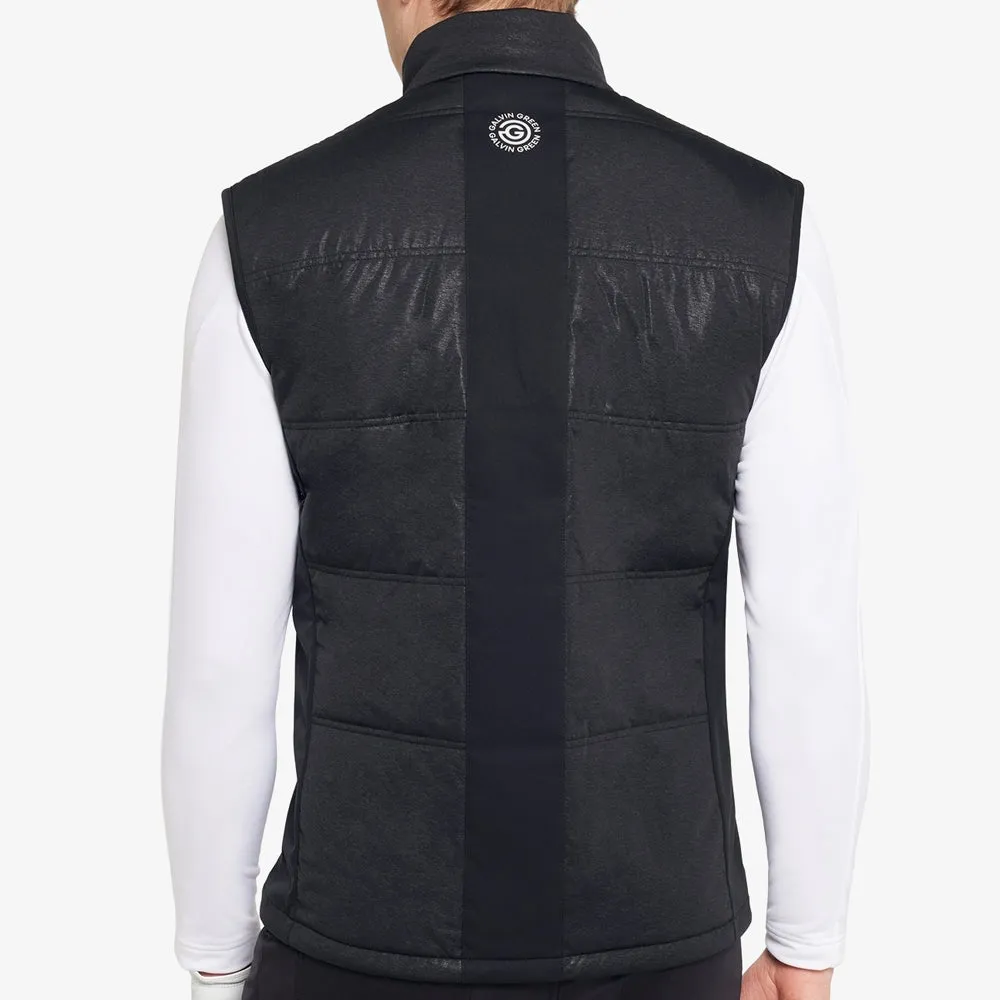 President's Day Sale Deal Of The Century Galvin Green Lennox Windproof Water Resistant Gilet - Black