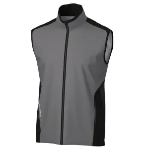 Galvin Green Leo Windproof Gilet - Forged Iron/Black Empower Your Journey